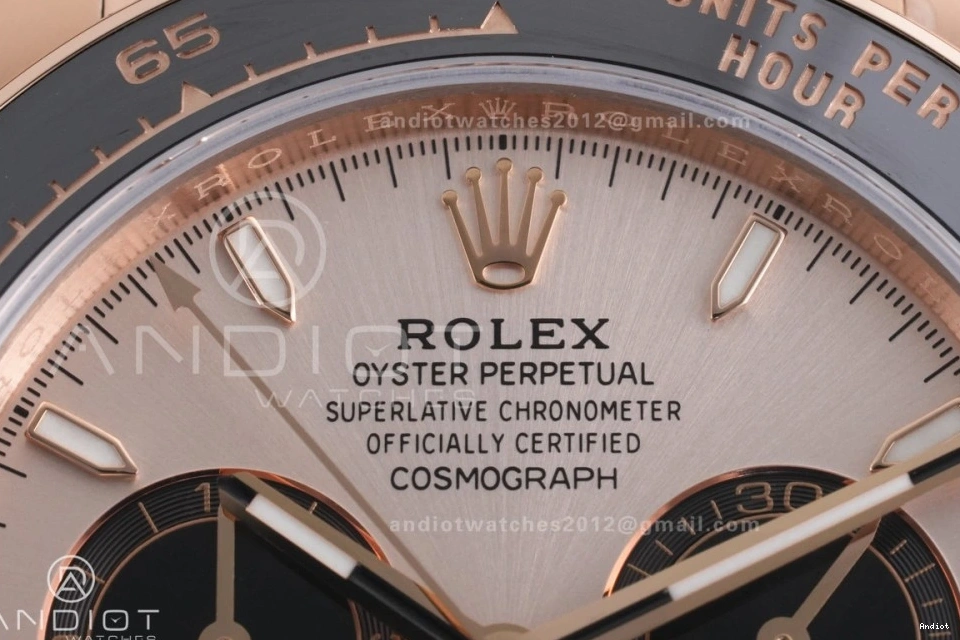 Daytona 126515 On RG Stick DD4131 Oyster-flex 1:1 VSF Black Gain Weight Best Edition Strap Marker Sub-dial Dial 0315